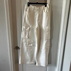 B24 The Frankie Shop HAILEY OVERSIZED CARGO PANTS Size Medium
